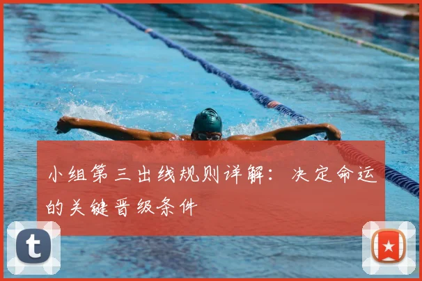 小组第三出线规则详解：决定命运的关键晋级条件